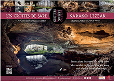 Affiche A3 - Grottes de Sare
