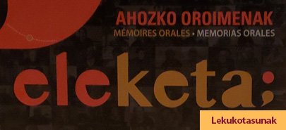 Sarako herriaren oroimen bizia