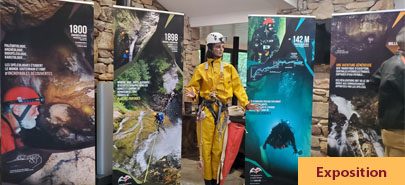 Exposition Spéléologie