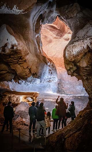 Guided visit to the caves of Sare - Lezea